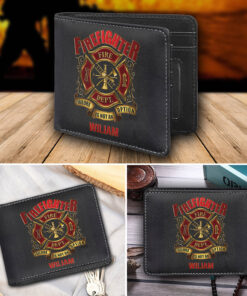 Personalized Firefighter Wallet NPNT4080407