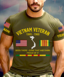 Custom Name Been There Done That and Damn Proud Of It Vietnam Veteran 3D All Over Printed Clothes QFHM4070501