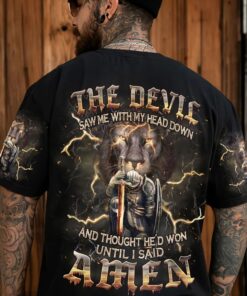 Personalized The Devil Saw Me With My Head Down Men's 3D All Over Printed Clothes QFHM4310501