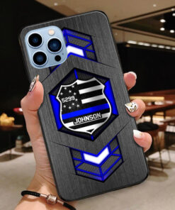 Personalized Police Phone Case For Police , Custom Police Phone Case, Gifts For Father Day QFHM4030604