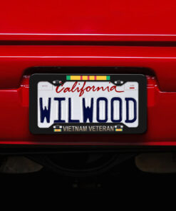 Personalized Vietnam Veteran License Plate Set NPNT4130602