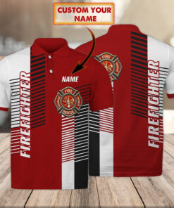 Personalized Firefighter Polo Shirt NPNT4060606