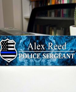 Personalized Police Desk Name Plate QFHM4110603
