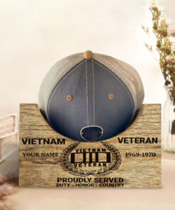 Personalized Vietnam Veteran Cap Holder NPND4120603