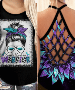 Suicide Prevention Awareness Warrior 3D All Over Printed Clothes QFHM4250604