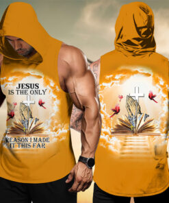 Jesus 3D Hoodie Tank Top QFTO4080604