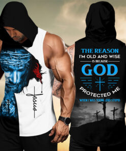 Jesus 3D Hoodie Tank Top QFTO4080605