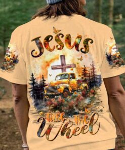 Personalized Jesus Take The Wheel Women's 3D All Over Printed Clothes QFTD4130601