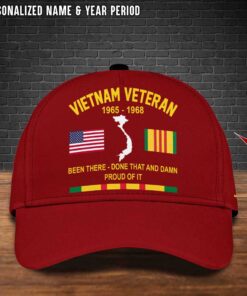 Personalized Name Been There Done That and Damn Proud Of It, Custom Vietnam Veteran Cap QFTD4120603