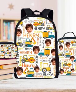 Personalized Face Photo Kid Backpack QFHM4070601