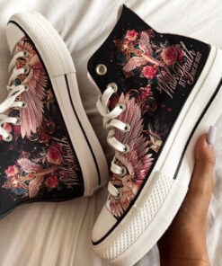 Jesus High Top Canvas Shoes QFTD4250603