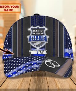 Personalized Name Police Classic Cap QFTD4050601