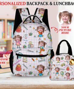 Personnalized Photo Face Kid Backpack QFHM40170604