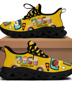 School Bus Driver Shoes, Back To School Gifts, Beginning Of School Year Gifts, Bus Driver Shoes, School Bus Driver Christmas Gifts QFHA4120701