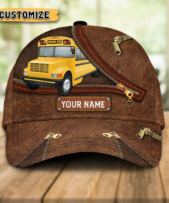 Personalized School Bus Driver Cap NPNT4150703