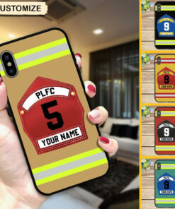 Personalized Firefighter phone case NPNT4150707