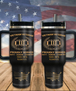 Personalized Vietnam Veteran 40 Oz Tumbler QFND4160706