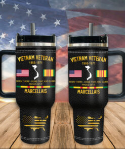 Personalized Vietnam Veteran 40 Oz Tumbler QFND4170702