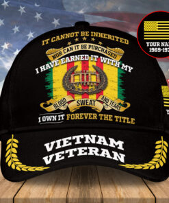 Vietnam Veteran Classic Cap 3D VHND4120706