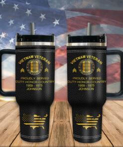 Personalized Vietnam Veteran 40 Oz Tumbler QFND4170704