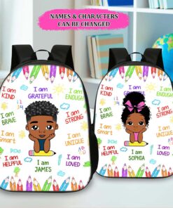 Personalized Back To School Backpack For Kids, Little Girl Or Boy Lunch Bag, Pencil Bag, Back To School Gift, Birthday Gift For Toddlers & Children QFHA4180701
