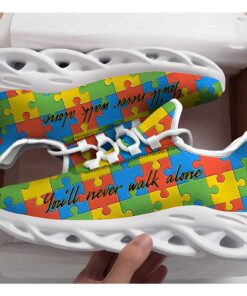 You?ll Never Walk Alone Autism Awareness Max Shoes UKUU4220305