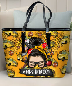 Personalized School Bus Driver Tote Bag NPNT4250703