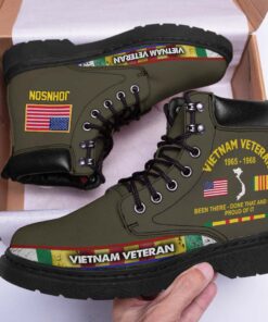 Personalized Vietnam Veteran Boots QFND4260704
