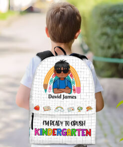 Ready To Crush School - Personalized Backpack QDUU4040702-DX