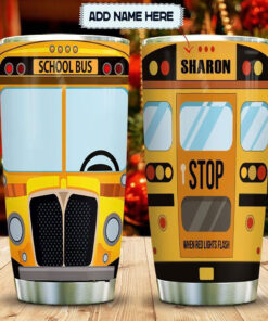 Bus Driver Tumbler, School Bus Tumbler, 100 Days of School, Yellow Bus Gift, Back to school Gift, Teacher Gift, School Bus Head QFND4040704