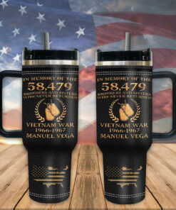 Personalized Vietnam Veteran 40 Oz Tumbler QFND4160707