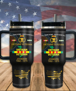 Personalized Vietnam Veteran 40 Oz Tumbler QFND4170701