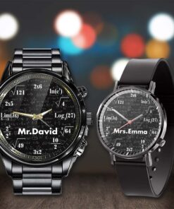Personalized Math Teacher Watch NPND4080703