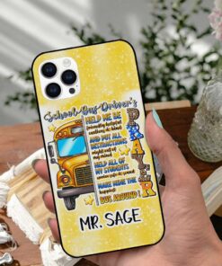 Personalized School Bus Driver Phone Case VHHM4160702