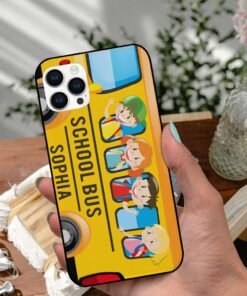 Personalized School Bus Phone case NPHM4160403