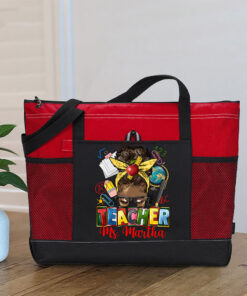 Teacher Appreciation Gift, Custom Teacher Bag, Personalized Teacher Bag, Teacher Gift, Graduation Gift, Bag for School Teacher QFTO4120702