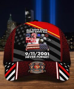 September 11 Memorial Hat, September 11 Gifts, All Gave Some Some Gave All 23 Years 9.11 Memorial Cap, Patriot Day Cap QFTD4170702