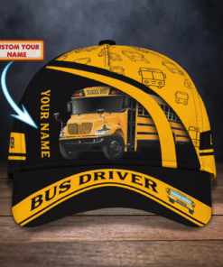 Personalized School Bus Driver Cap NPND4120702