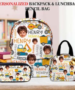 Personalized Face Photo Kid Backpack QFHM4070601-DX