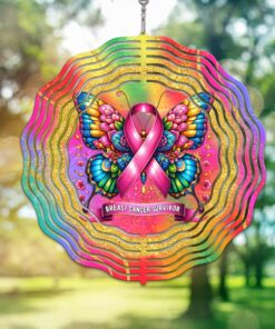 Breast Cancer Survivor Wind Spinner MQHA4200801