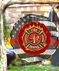 Firefighter Wind Spinner, Gifts For Fireman, Firefighters Gift QFPY4260802