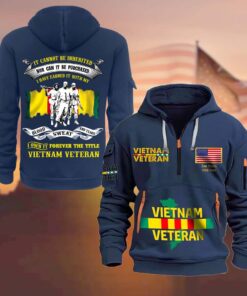 Personalized Vietnam Veteran Zip Hoodie QFLT4280804