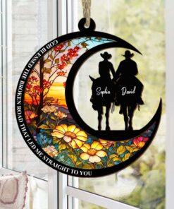Cowboy Couple Suncatcher HXHM4300801