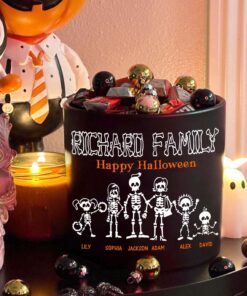 Personalized Halloween Candy Bowl For Halloween Home Decoration NAHM4070802