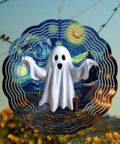 Halloween Ghost Wind Spinner, Cute Halloween Decor EMHM4060804