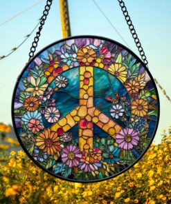 Stained Glass Horse Suncatcher, Horse Lover Gift NPHM4280805