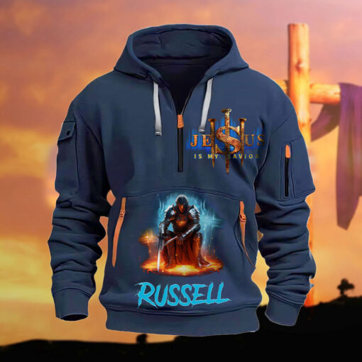 Personalized Jesus Zip Hoodie QFLT4170801 - Image 4