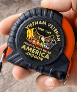 Personalized Vietnam Veteran Measure Tape, Vietnam Veteran Gift, Gift for Dad, Grandpa NPND4270803
