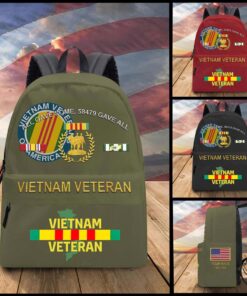 Personalized Vietnam Veteran Backpack QFLT4100901- DX