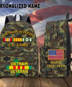Personalized Vietnam Veteran Backpack QFLT4110903- DX
